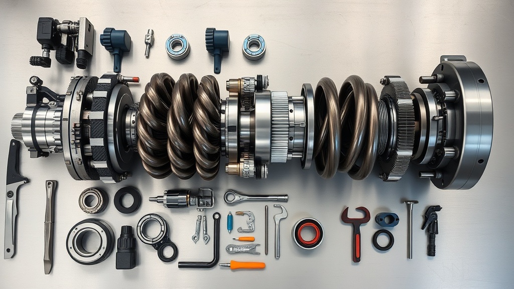 חלקי מדחס בורגי